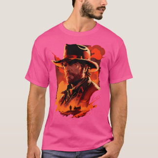 Dead Red Dead John Marston Gaming Tシャツ