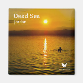 Dead Sea Jordan – マグネットby Velvet Escape マグネット