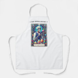 Dead Serious Cocktails Tarot Bartender エプロン