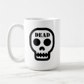 Dead Skull Classic Coffee Mug コーヒーマグカップ (左)