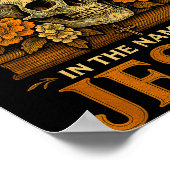 Dead Things Come Alive Name Of Jesus Christian Hal ポスター (角)