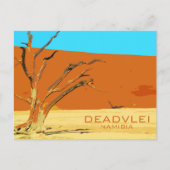 Dead Vlei、ナミビアはがき ポストカード (正面)