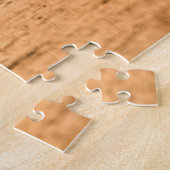 Dead Vlei Namibiaの景観写真と文字 ジグソーパズル (側面)