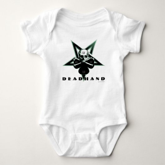 Deadhand 2015の暗闇のシャムロック tシャツ (正面)