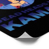 Deadheads For Kamala Vote Kamala Harris Wheimer 20 ポスター (角)