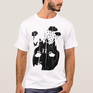 Deadland (黒) tシャツ