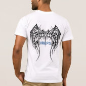 DEADLIFTの隠れ家、ベンチ Tシャツ (裏面)