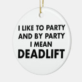 Deadlift セラミックオーナメント (左)