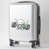 Deadlift Cute Turtle Classic T-Shirt シール (スーツケース)