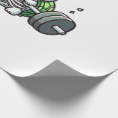 Deadlift Cute Turtle Classic T-Shirt ラッピングペーパー (角)