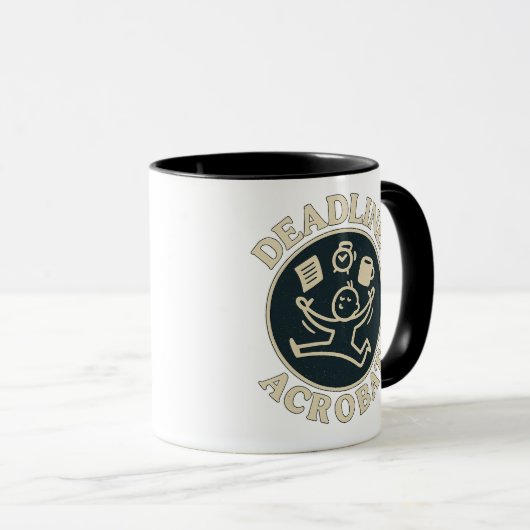 Deadline Acrobat Coffee Mug マグカップ (正面右)