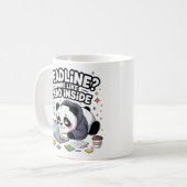 Deadline? More Like Dead Inside Mug – Kawaii Panda コーヒーマグカップ (正面左)