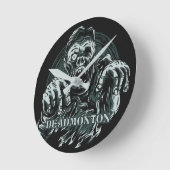 DEADMONTONウォールクロック ラウンド壁時計 (傾斜)