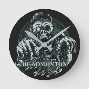DEADMONTONウォールクロック ラウンド壁時計