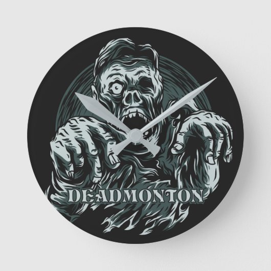 DEADMONTONウォールクロック ラウンド壁時計 (正面)