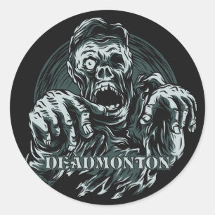 DEADMONTONスタンプ ラウンドシール