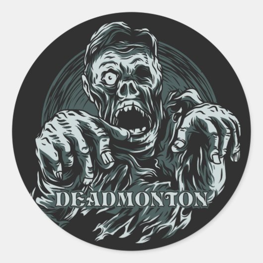 DEADMONTONスタンプ ラウンドシール (正面)