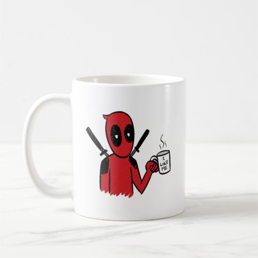 Deadpool I like me Mug コーヒーマグカップ (左)