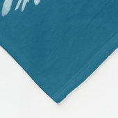 Deadside Nurse Blue Scrubs Funny Skeleton Doctor M フリースブランケット (角)