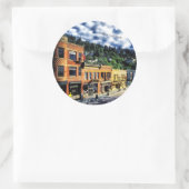 Deadwood, South Dakota ラウンドシール (バッグ)