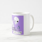 Deadyのビードの常習のマグ コーヒーマグカップ (正面右)