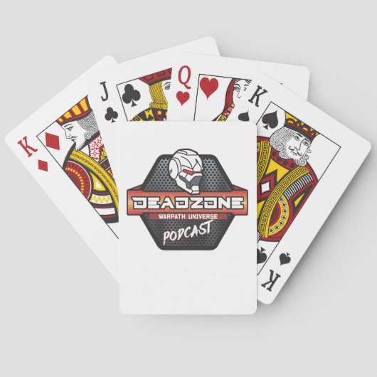 Deadzone Podcast Playing Cards トランプ (裏面)