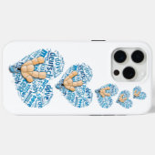 Deaf-Hand Case-Mate iPhoneケース (裏面 (横))