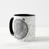 Deaf Symbol English マグカップ (正面左)
