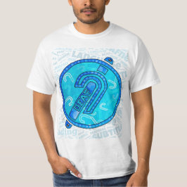 Deaf Symbol English Tシャツ