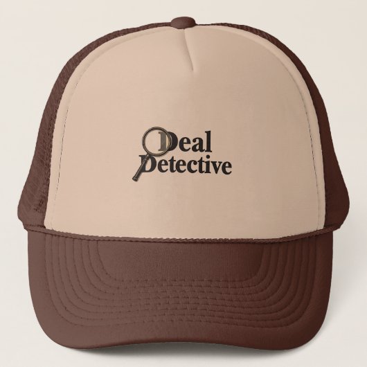 Deal Detective – Funny Bargain Hunter & Smart Shop キャップ (正面)