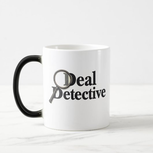 Deal Detective – Funny Bargain Hunter & Smart Shop モーフィングマグカップ (左)