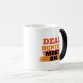 Deal Hunter Mode On – Funny Shopping Lover  モーフィングマグカップ (正面右)