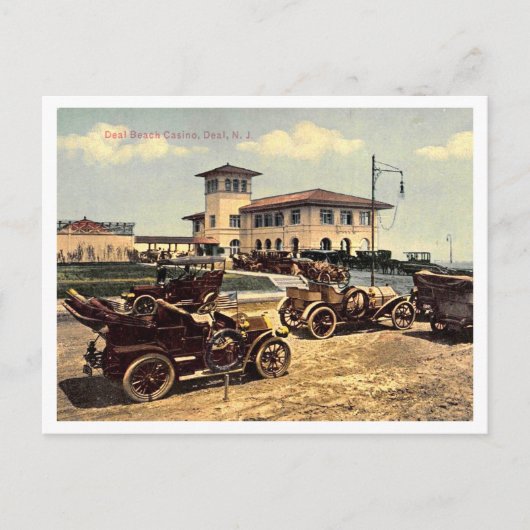 Deal NJ, Casino 1910s ポストカード (正面)