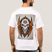 Deal Vibes: Rock & 転がスカル&Crossbonesロゴ Tシャツ (裏面)