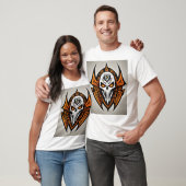 Deal Vibes: Rock & 転がスカル&Crossbonesロゴ Tシャツ (ユニセックス)