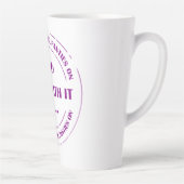 deal with pressure カフェラテマグ (右)