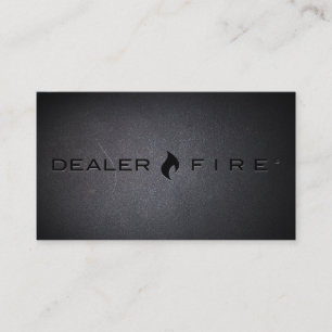 DealerFireは名刺を黒くします 名刺
