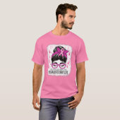 Dean Of Students In October We衣服Pink Cancer Aw Tシャツ (正面フル)
