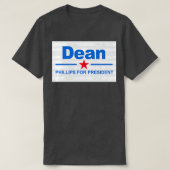 Dean Phillips for President Tシャツ (デザイン正面)