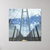 Dean Street Pedestrian Bridge Pathway to the Sky キャンバスプリント (正面)