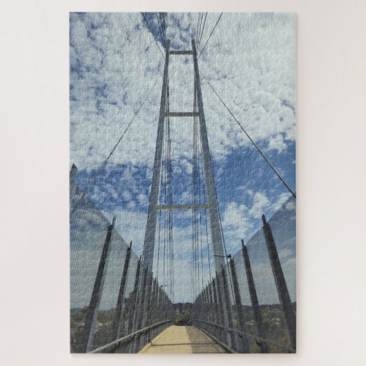 Dean Street Pedestrian Bridge Pathway to the Sky ジグソーパズル (縦)