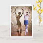 Deanna McBrearty -金ゴールドの影enのpointeの穀物 カード (黄色い花)