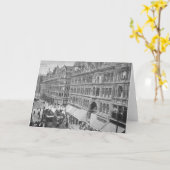 Deansgate、マンチェスター、c.1910 カード (黄色い花)