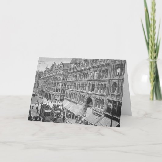 Deansgate、マンチェスター、c.1910 カード (正面)