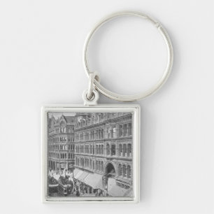 Deansgate、マンチェスター、c.1910 キーホルダー