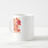 Dear 2024 Dragon Im Ready Chinese New Year Sayings コーヒーマグカップ (正面左)