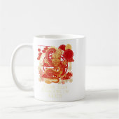 Dear 2024 Dragon Im Ready Chinese New Year Sayings コーヒーマグカップ (左)