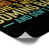 Dear Algebra Stop Asking Me To Find Your X - Maths ポスター (角)