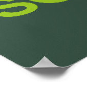 DEAR BED, BE BACK SOON – Bedroom Poster ポスター (角)