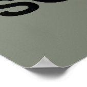 DEAR BED, BE BACK SOON – Bedroom Poster ポスター (角)